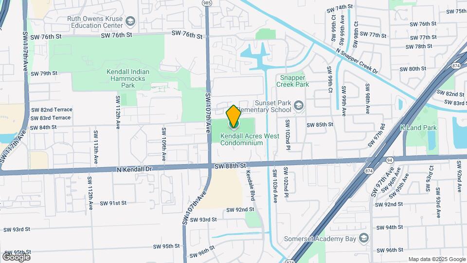 8415 SW 107th Ave Map and Location Details