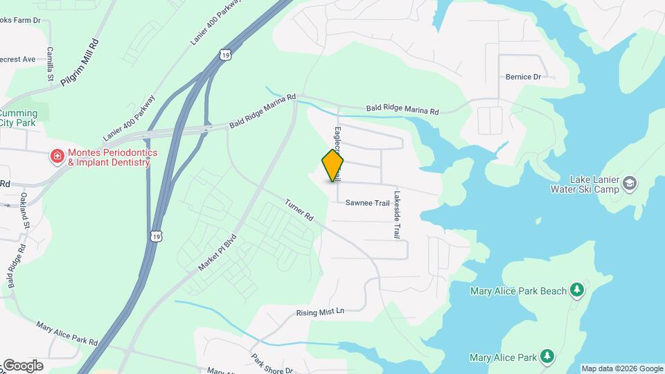 1740 Eaglecreek Trail Mapa y Detalles de la Ubicación