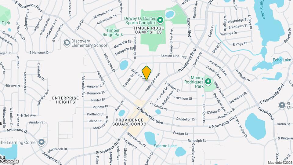 891 Shenandoah Ave Map and Location Details