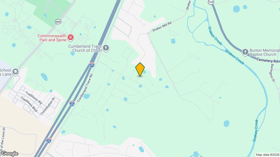 388 Olympia Ct Map and Location Details