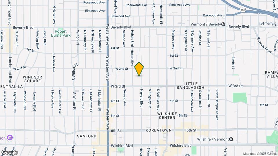 239 S Harvard Blvd Mapa y Detalles de la Ubicación