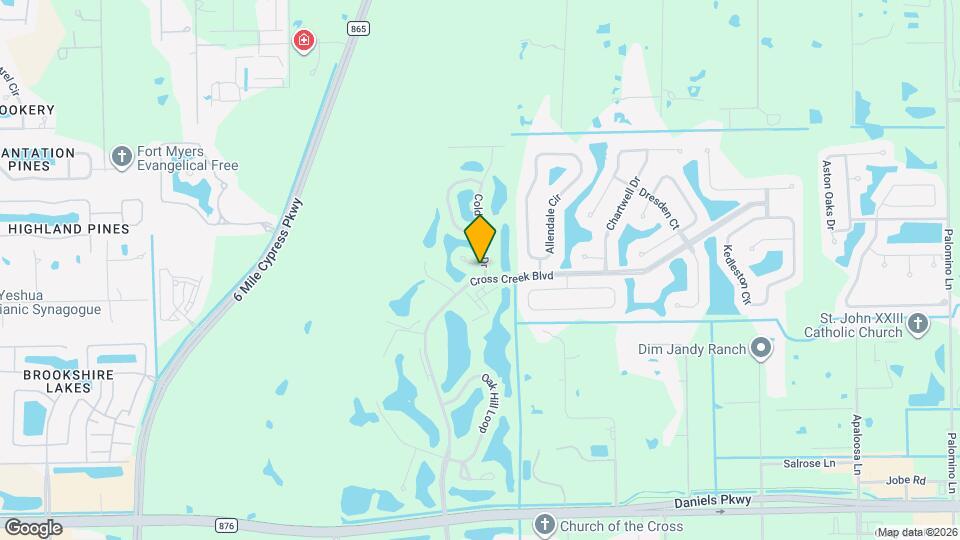 12840 Dornoch Ct Map and Location Details