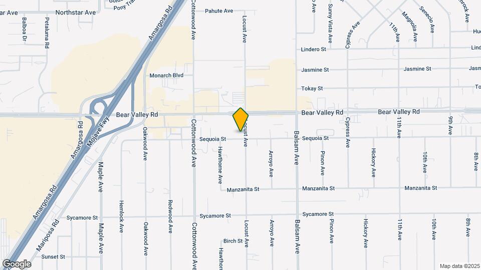 15080 A-D Sequoia Ave Map and Location Details