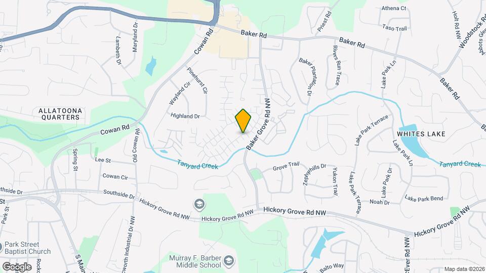 240 Windcroft Cir NW Mapa y Detalles de la Ubicación