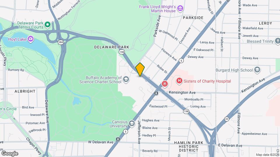 91 Humboldt Pkwy Map and Location Details