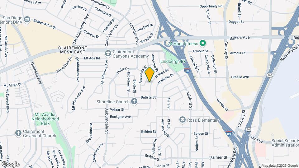 3972 Hatton St Map and Location Details