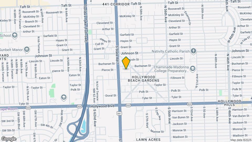 5917 Pierce St Map and Location Details