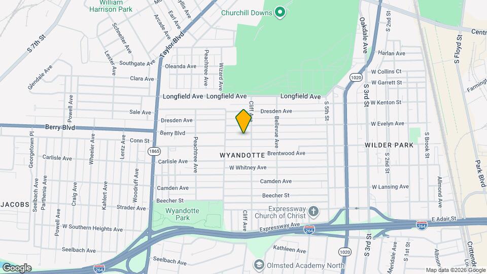 913 Denmark St Map and Location Details