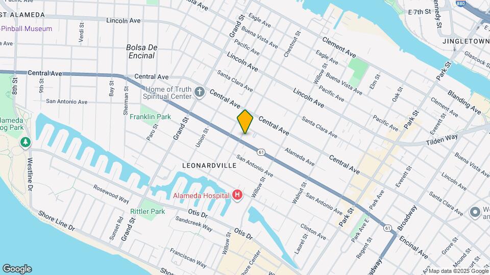 1214 Chestnut St Map and Location Details