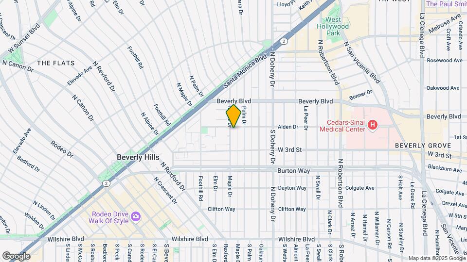 348 N Maple Dr Mapa y Detalles de la Ubicación