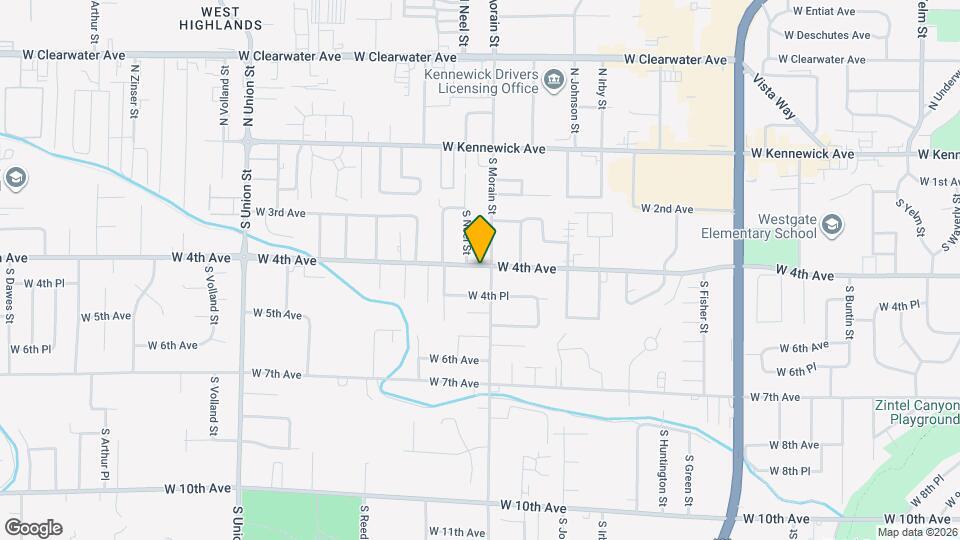 400 S Morain St Map and Location Details