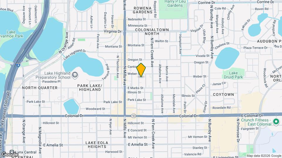 931 Shine Ave Map and Location Details