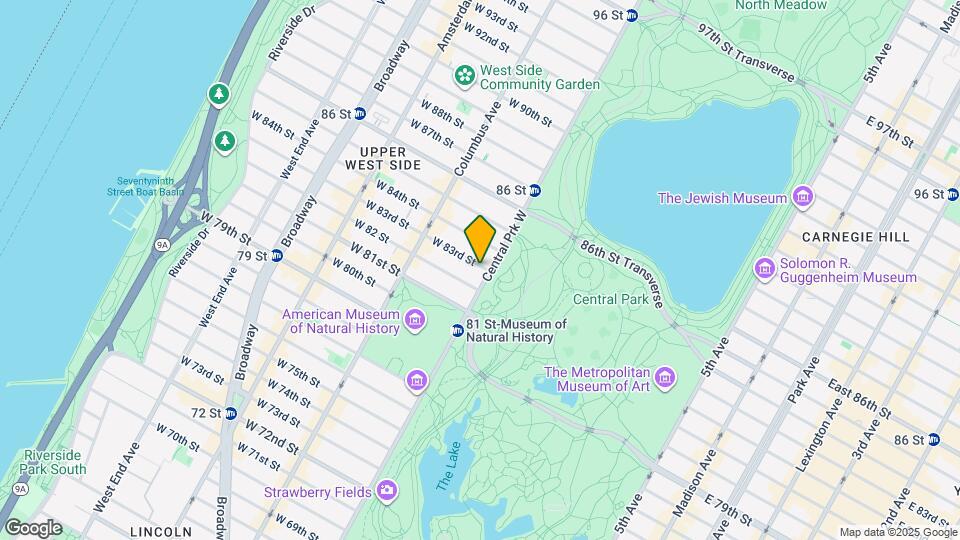 328 W 83rd St Map and Location Details