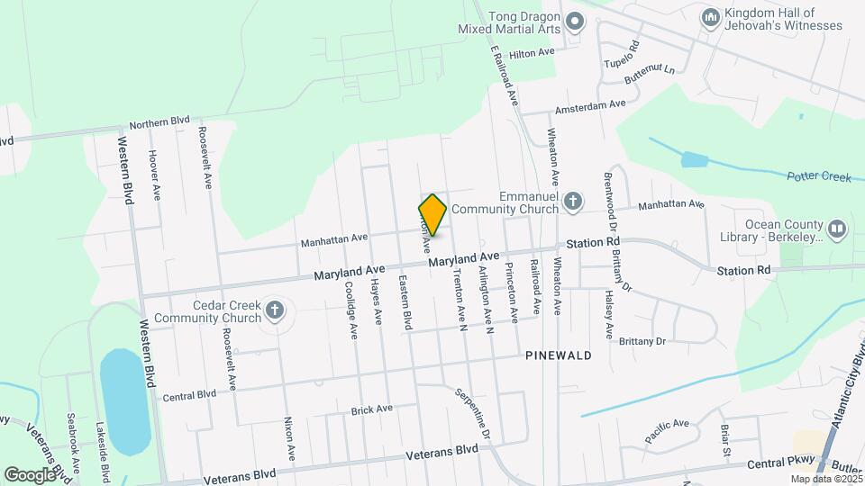 343 Clifton Ave Map and Location Details