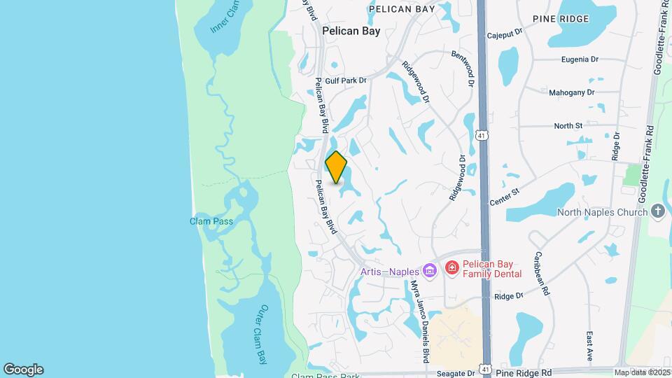 6080 Pelican Bay Blvd Map and Location Details