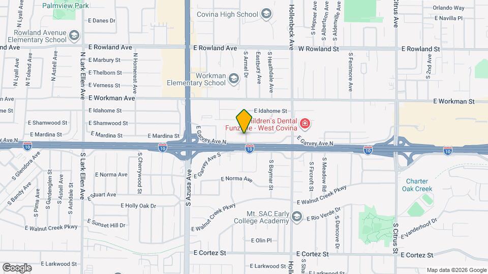 121 N Baymar Ave Mapa y Detalles de la Ubicación