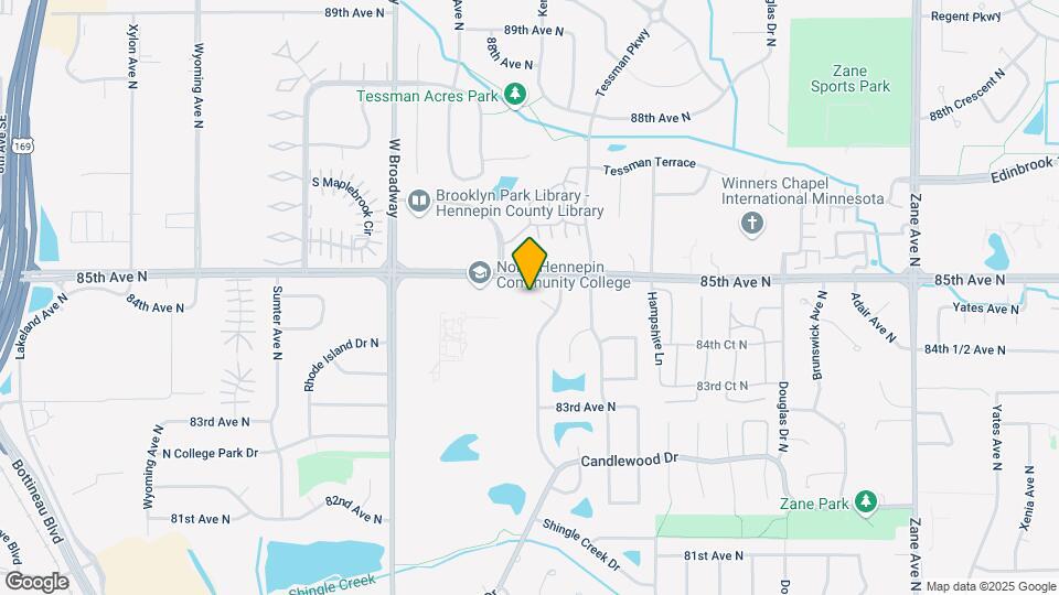 8449 Kentucky Ct N Map and Location Details