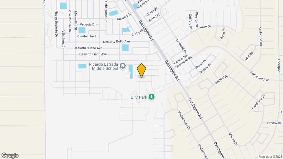 14557 Desert Poppy Ct Map and Location Details