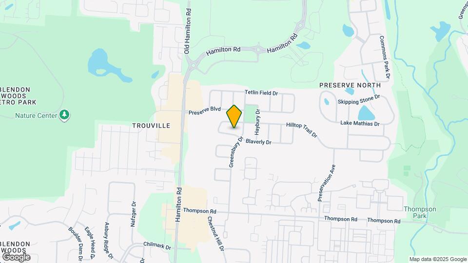 5998 Blaverly Dr Map and Location Details