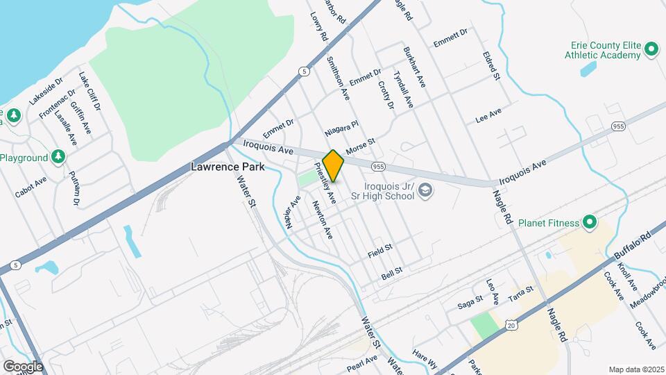 839 Priestley Ave Map and Location Details