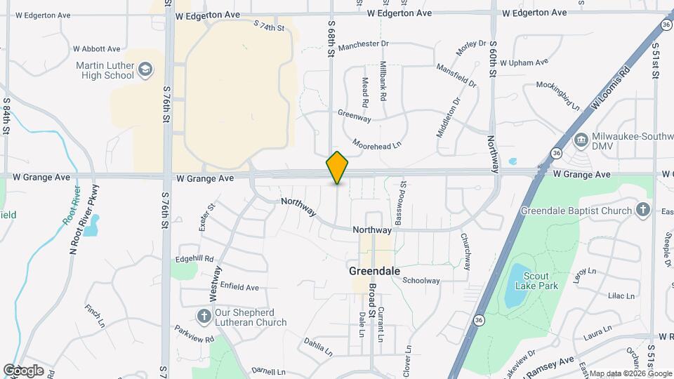 5580 Arrowwood St Map and Location Details