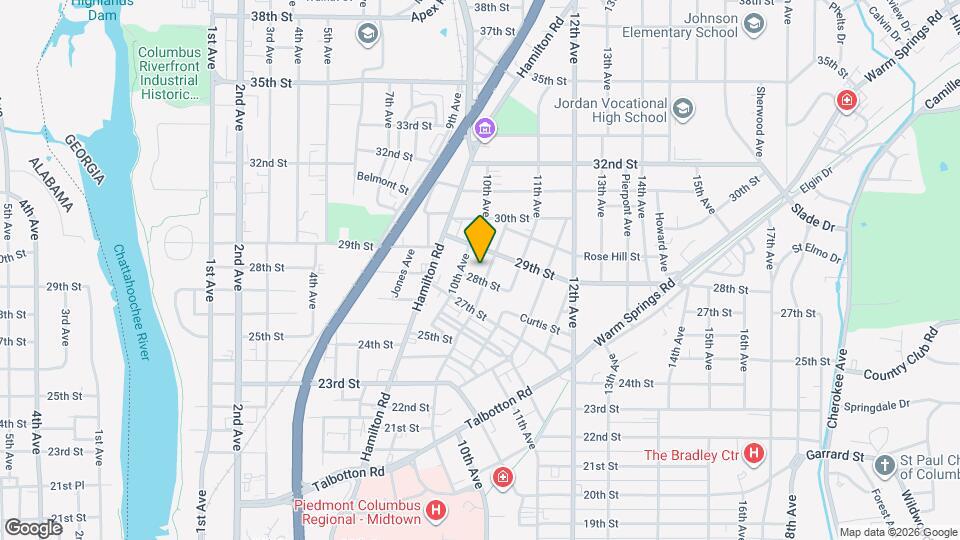 2807 Beacon Ave Mapa y Detalles de la Ubicación