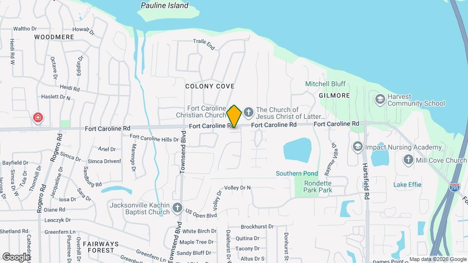 7625 Leafy Forest Way Map and Location Details