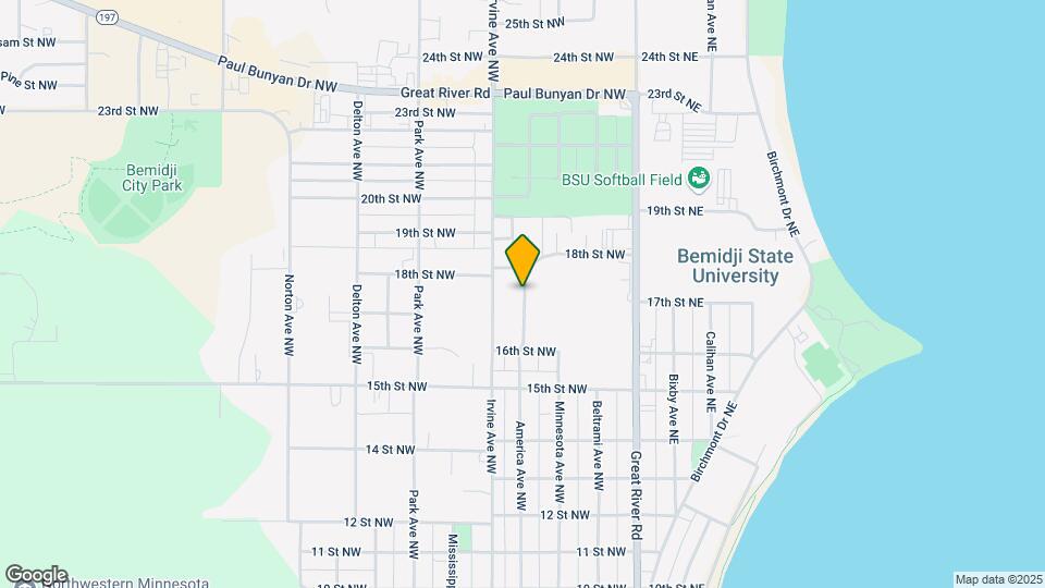 1807 America Ct NW Map and Location Details