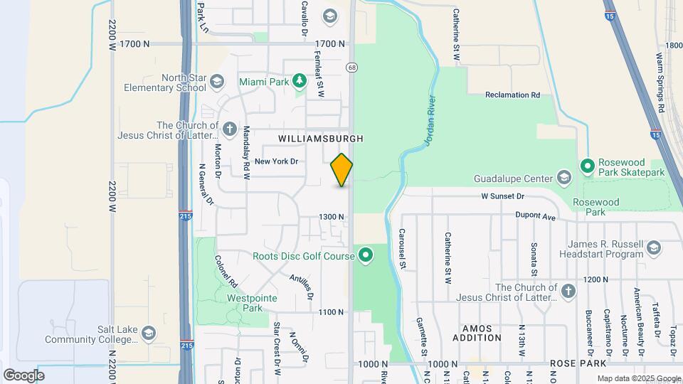 1355 N Redwood Rd Map and Location Details