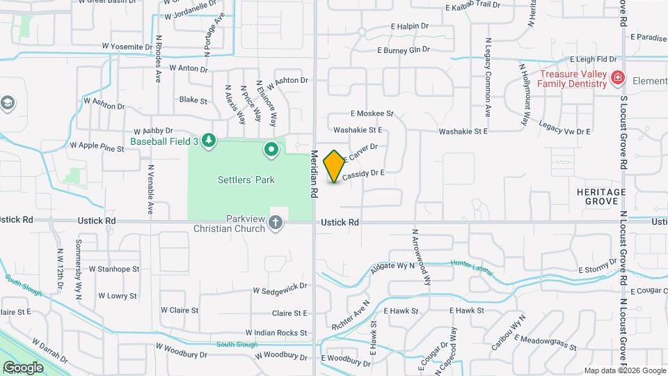 115 Cassidy Dr E Map and Location Details