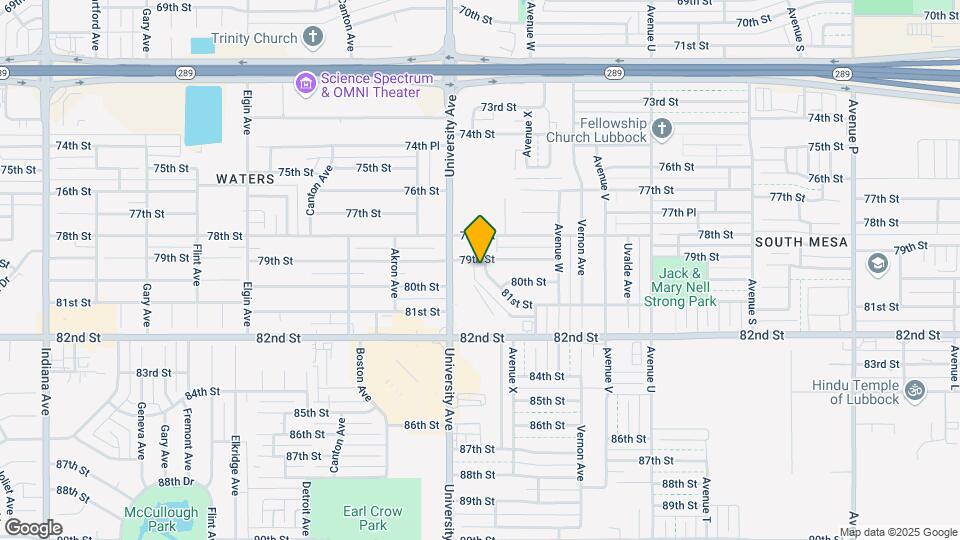 7904 Avenue X Map and Location Details