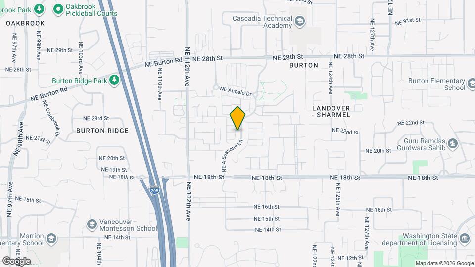 2138 NE 4 Seasons Ln Map and Location Details