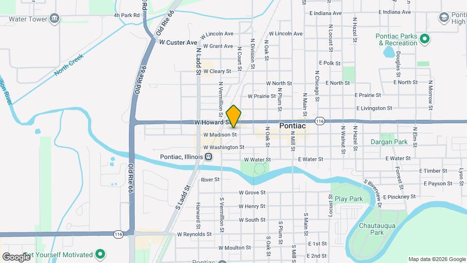 611 W Madison St, Unit 1 Map and Location Details