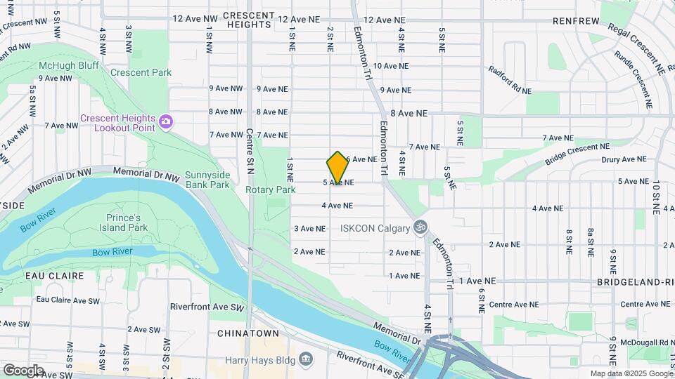 305 5th Ave NE Map and Location Details
