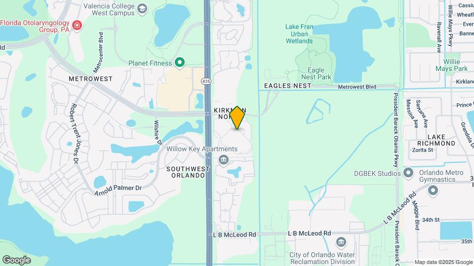 5530 Metrowest Blvd Map and Location Details