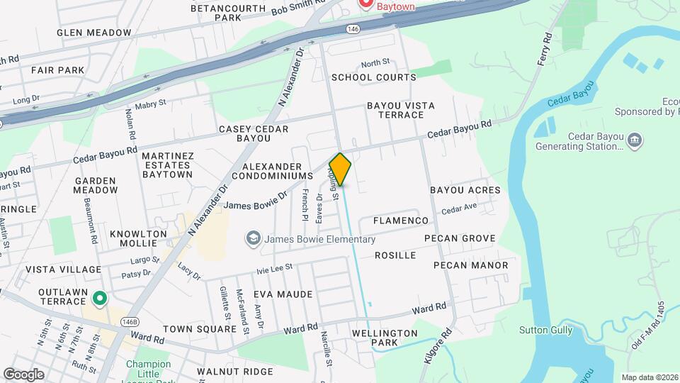 2303 Kipling St Map and Location Details