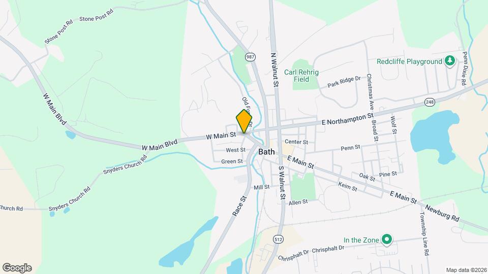 308 W Main St Map and Location Details