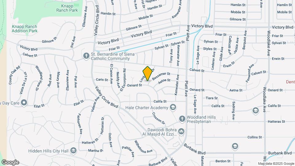 23939 Oxnard St Map and Location Details