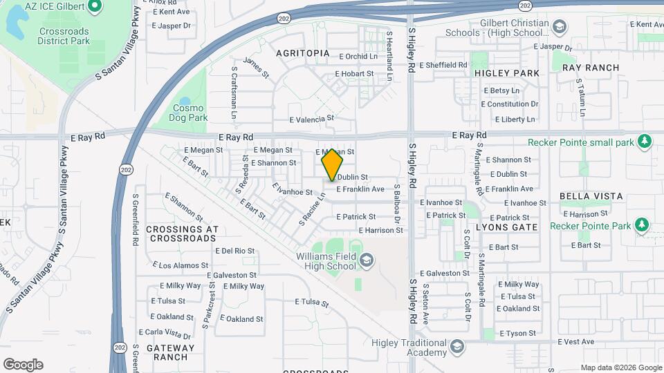 2972 E Franklin Ave Map and Location Details