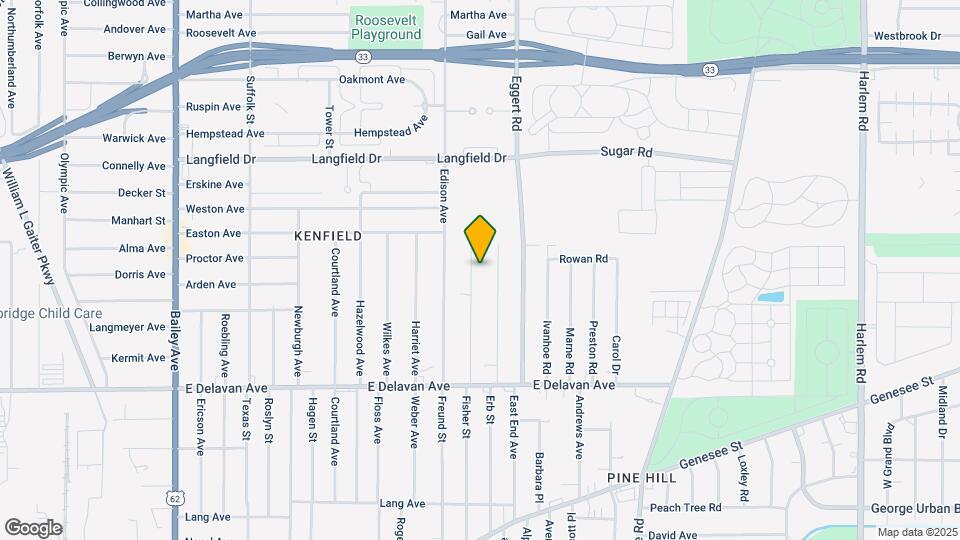 129 Roma Ave-Unit -Upper Map and Location Details