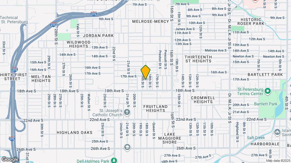 1743 Russell St S Map and Location Details