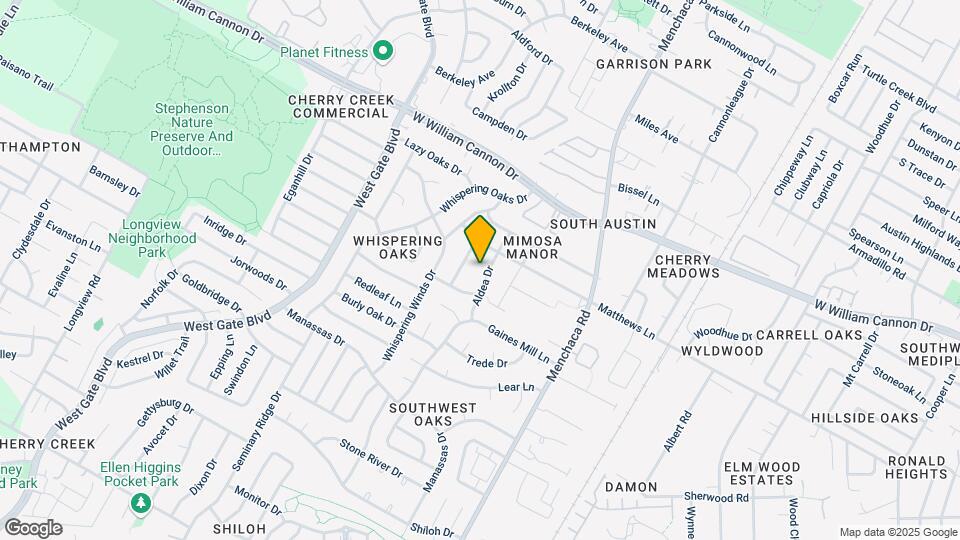7216 Aldea Dr Mapa y Detalles de la Ubicación