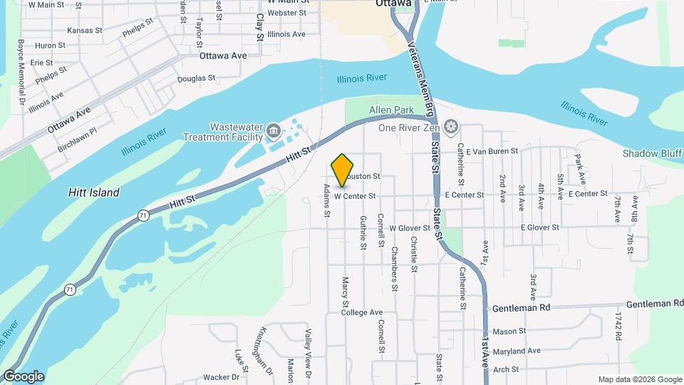 425 Marcy St, Unit 2nd. Floor Map and Location Details