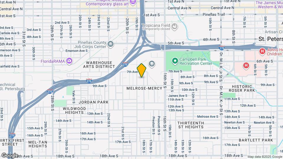 801 18th St S Map and Location Details