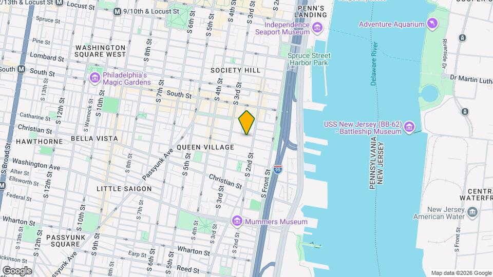 214 Monroe St-Unit -REAR Map and Location Details