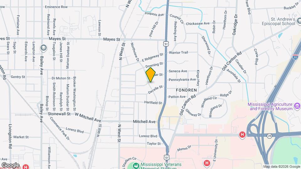 3424 Northview Dr Map and Location Details