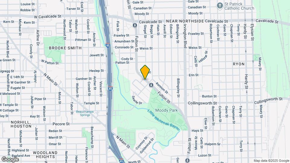 3911 Fulton St Map and Location Details