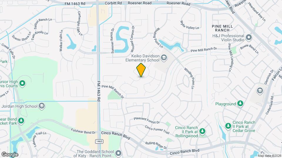 27135 Danbridge Gulch Ln Map and Location Details