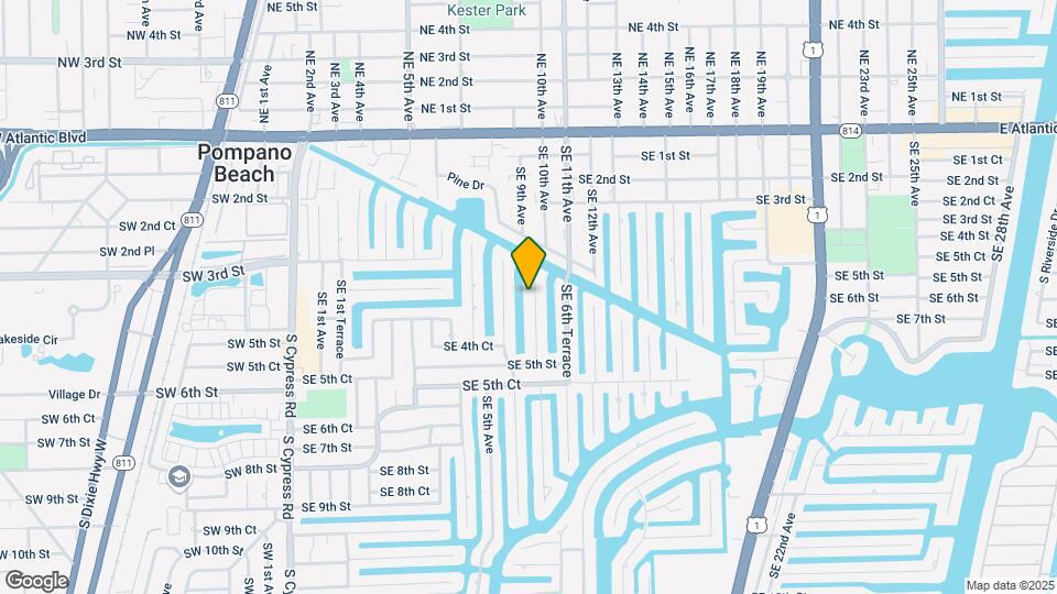 341 SE 6th Ave Mapa y Detalles de la Ubicación