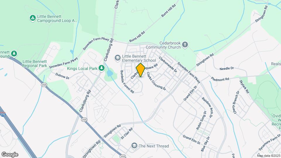 23812 Burdette Forest Rd Mapa y Detalles de la Ubicación